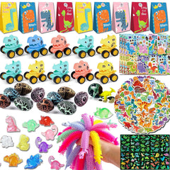 CIRDOTSH dinosaur pull back cars for party favors and excitement