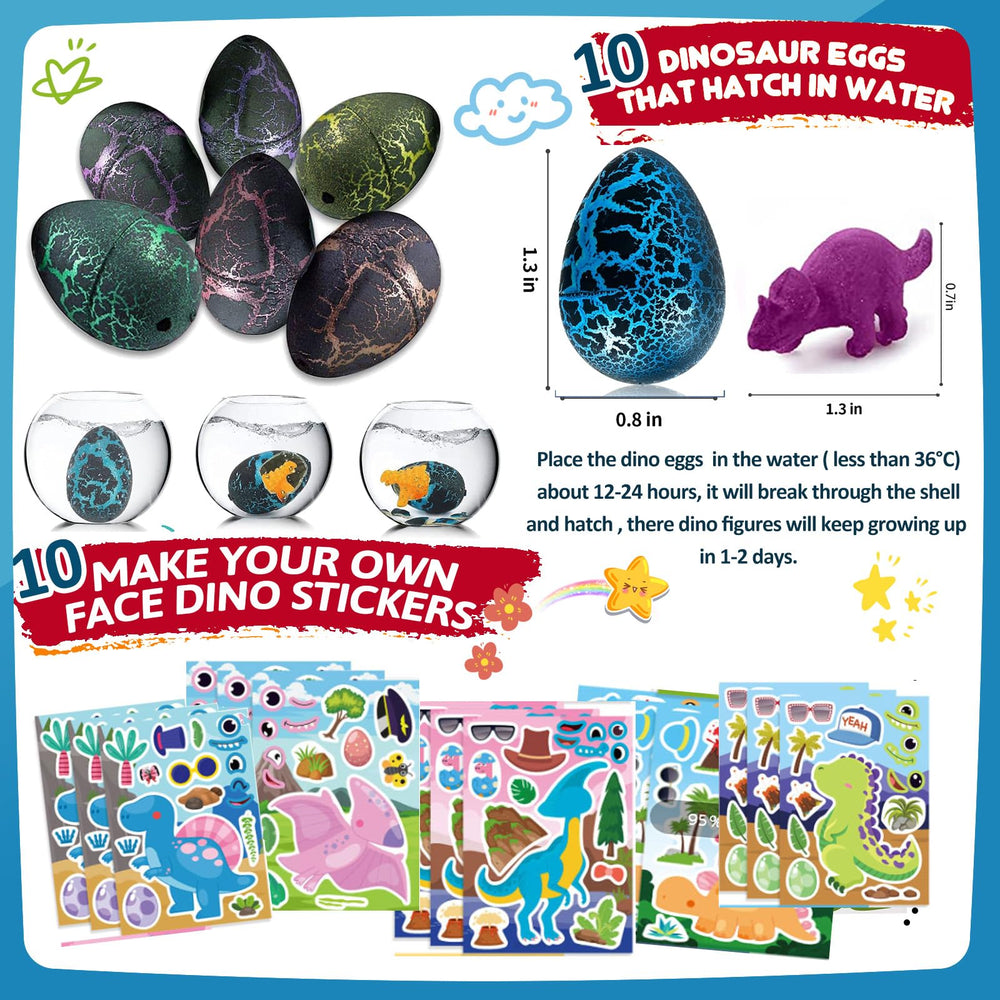 CIRDOTSH dinosaur stickers pack for creative gifting