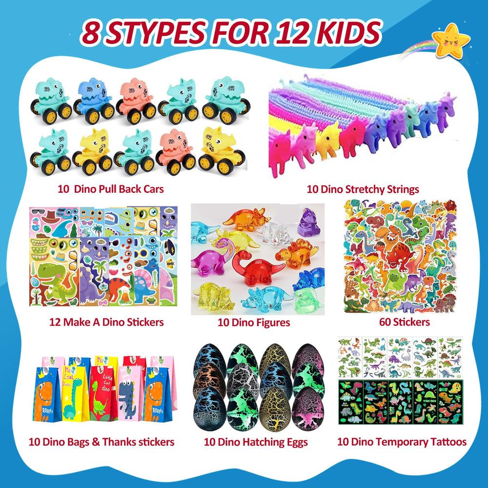 CIRDOTSH stretchy dinosaur fidget toys for sensory fun