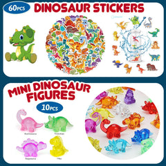 CIRDOTSH make a dinosaur face stickers for crafts