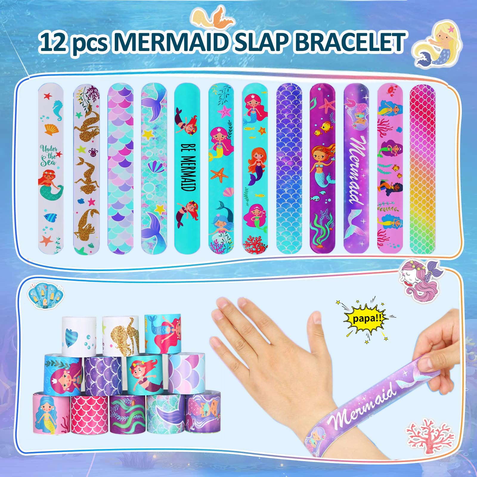CIRDOTSH Mermaid key chains make practical, themed guest mementos