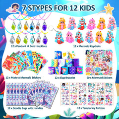 CIRDOTSH Mermaid slap bracelets add color and excitement to celebrations
