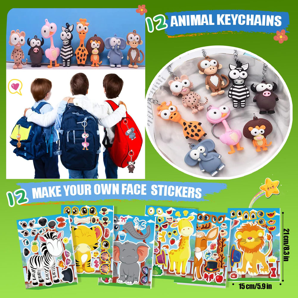 CIRDOTSH Make a Wild One face stickers inspire imaginative games.