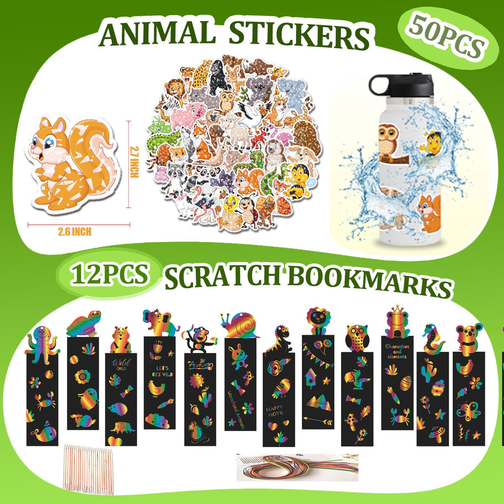 CIRDOTSH safari animals figures add tactile fun and display-worthy keepsakes.