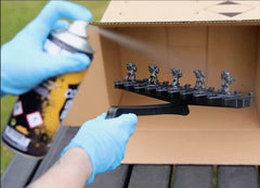Citadel Chaos Black can label for quick identification and organized priming.