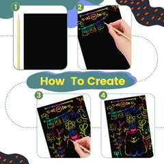 Cityrosy kids art classroom activities kit supports group learning