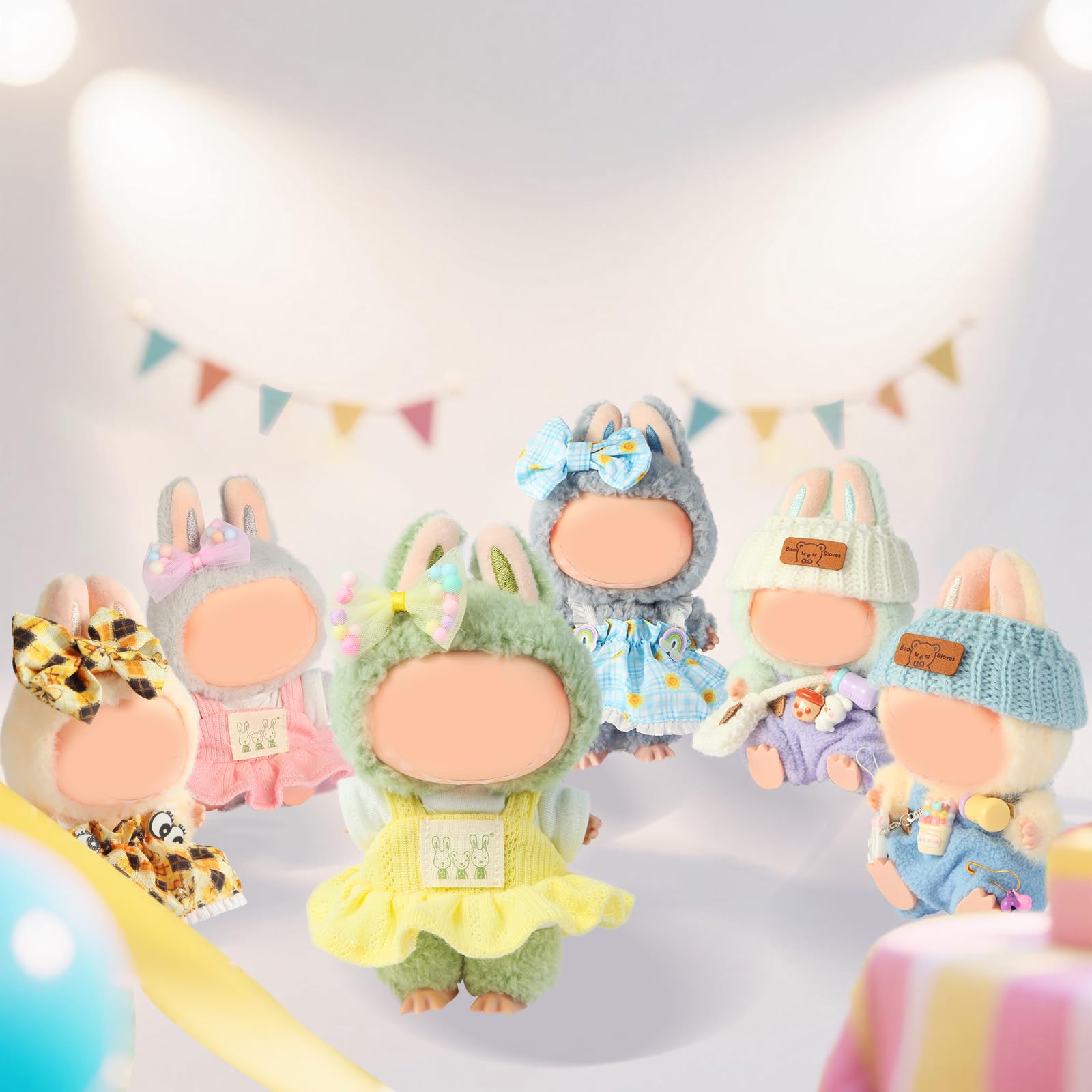 Ciunura multi-outfit collection for Labubu lets fans mix and match many looks