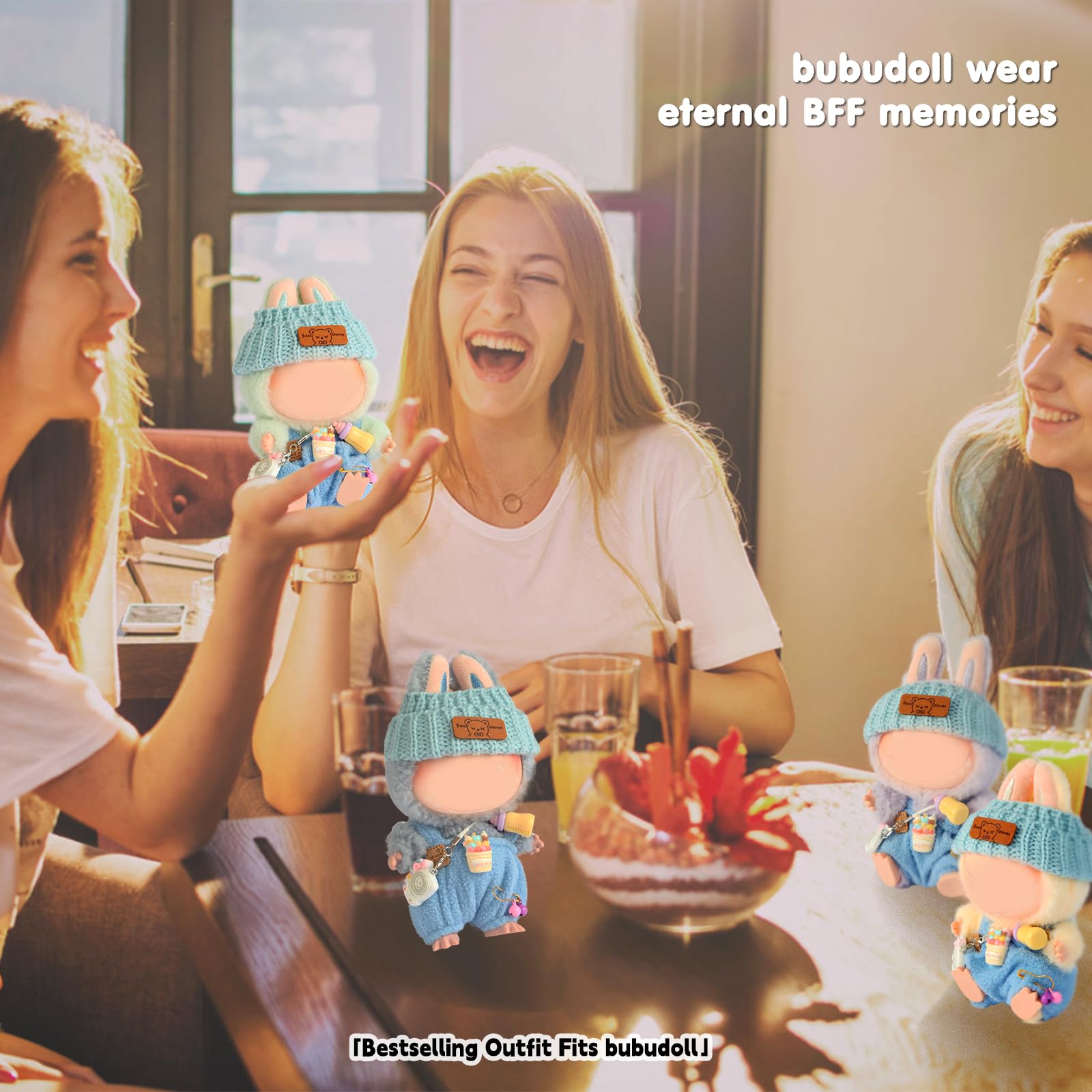 Ciunura Labubu cupcake pendant brings sweet accents to displays