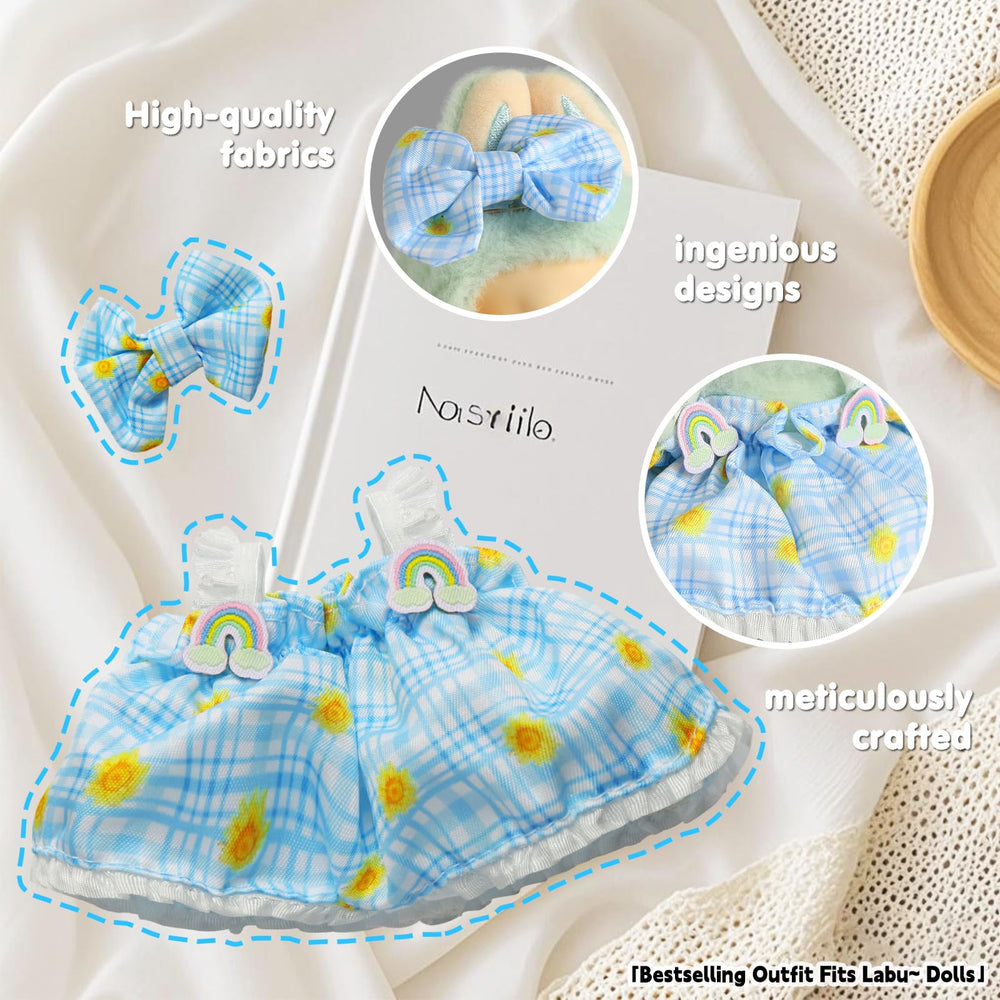 Ciunura Labubu yellow ensemble for vibrant styling