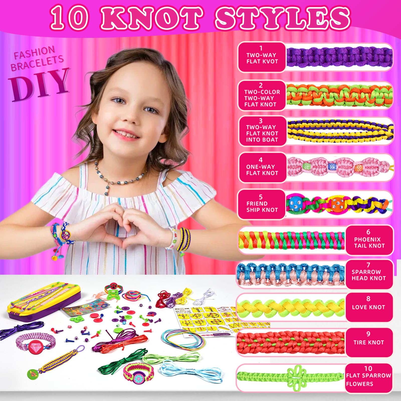 Civan bracelet loom with contents helps kids craft together.