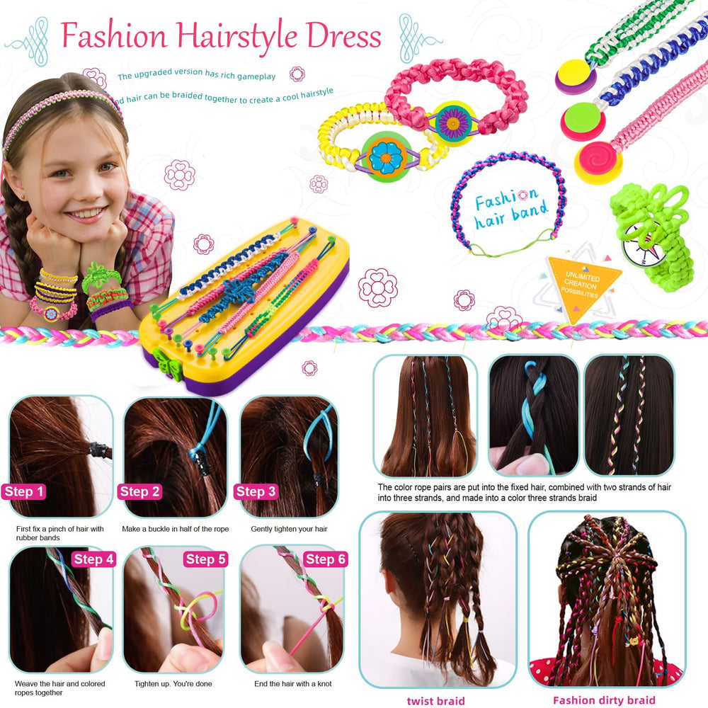 Civan beads and pattern stickers enable colorful designs.