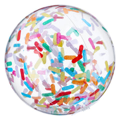 Civaner 10-pack glitter beach balls showcase sparkle for pool parties.
