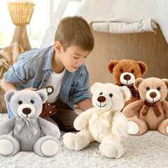 Civaner 4-pack package teddy bears, great value for sharing.