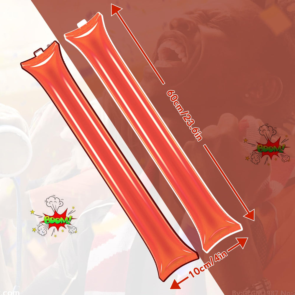 Civaner inflatable clapper sticks are light and easy to carry.