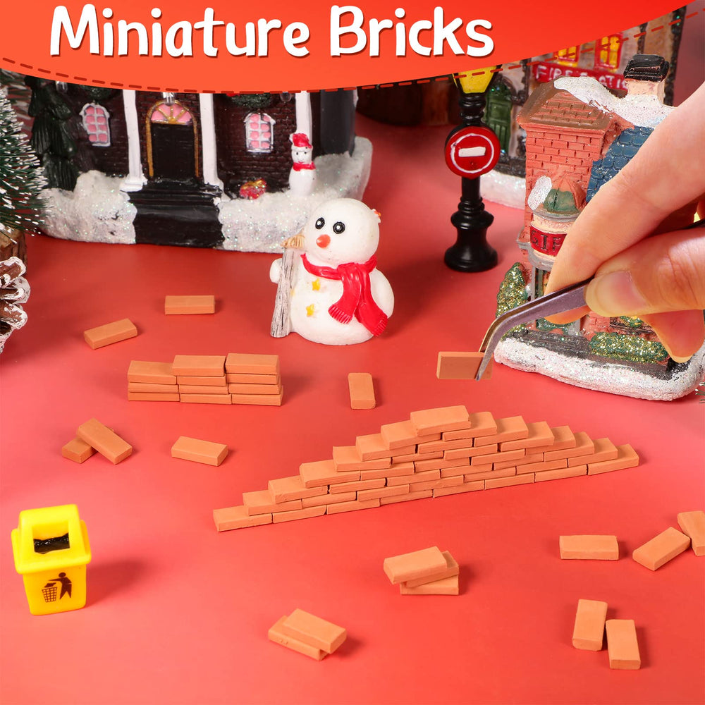 Civaner dollhouse garden bricks kit for creative play and decor.