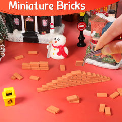 Civaner dollhouse garden bricks kit for creative play and decor.