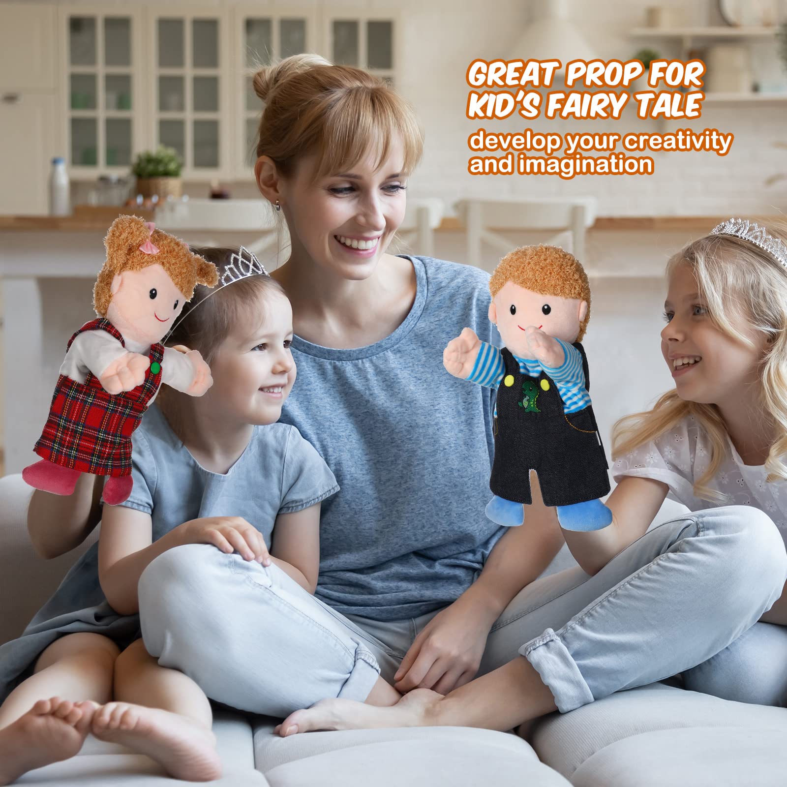 Civaner brother puppet ideal for role play and character-based lessons.
