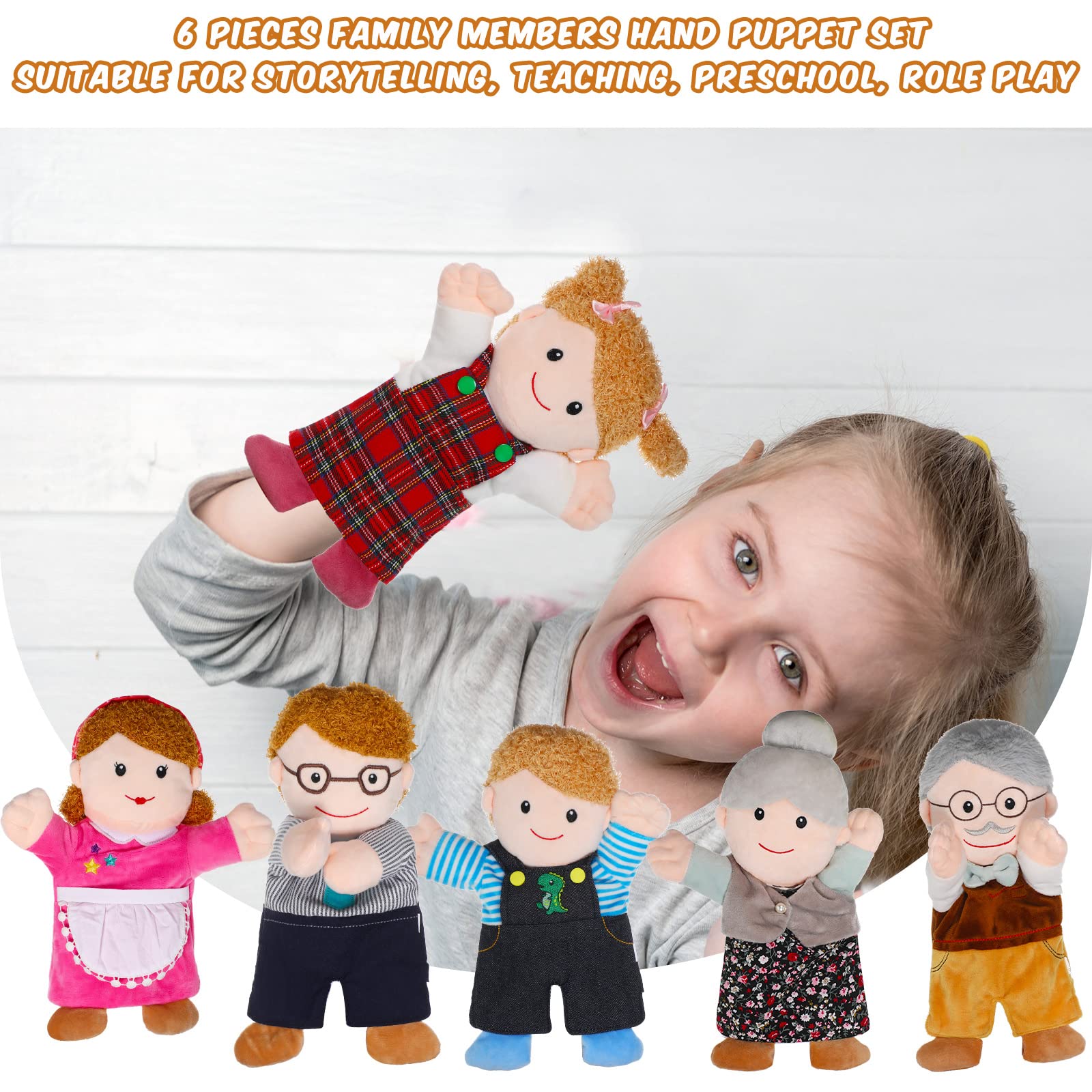 Civaner sister puppet great for storytelling sessions and collaborative play.
