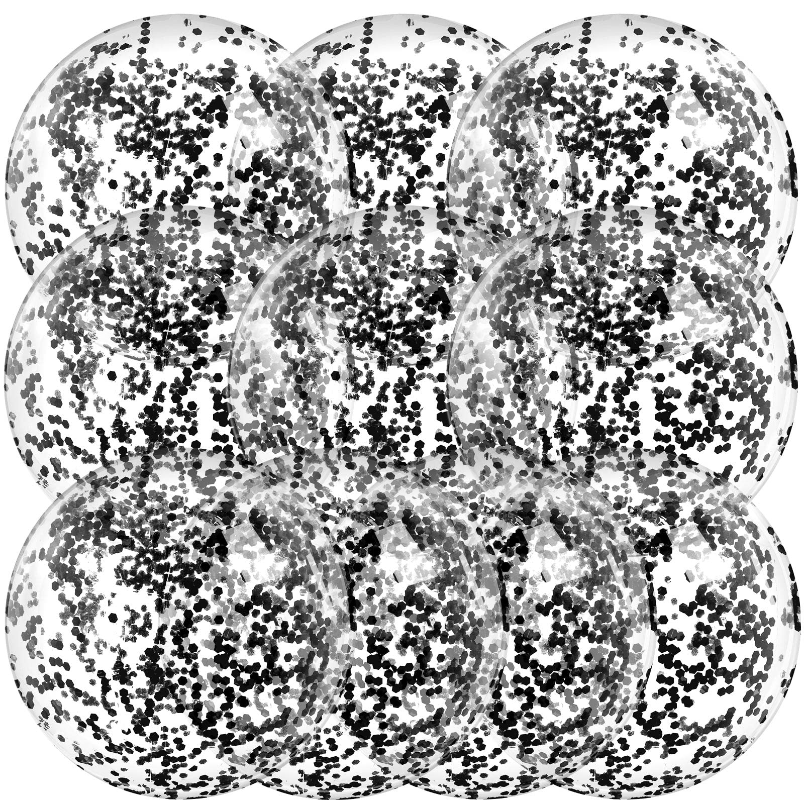 Civaner glitter beach ball 16inch clear for vibrant pool fun and decorative flair