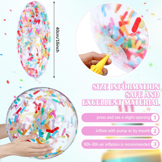 Civaner glitter confetti ball close-up highlights vibrant reflectivity for weddings.
