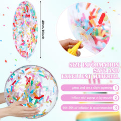 Civaner glitter confetti ball close-up highlights vibrant reflectivity for weddings.