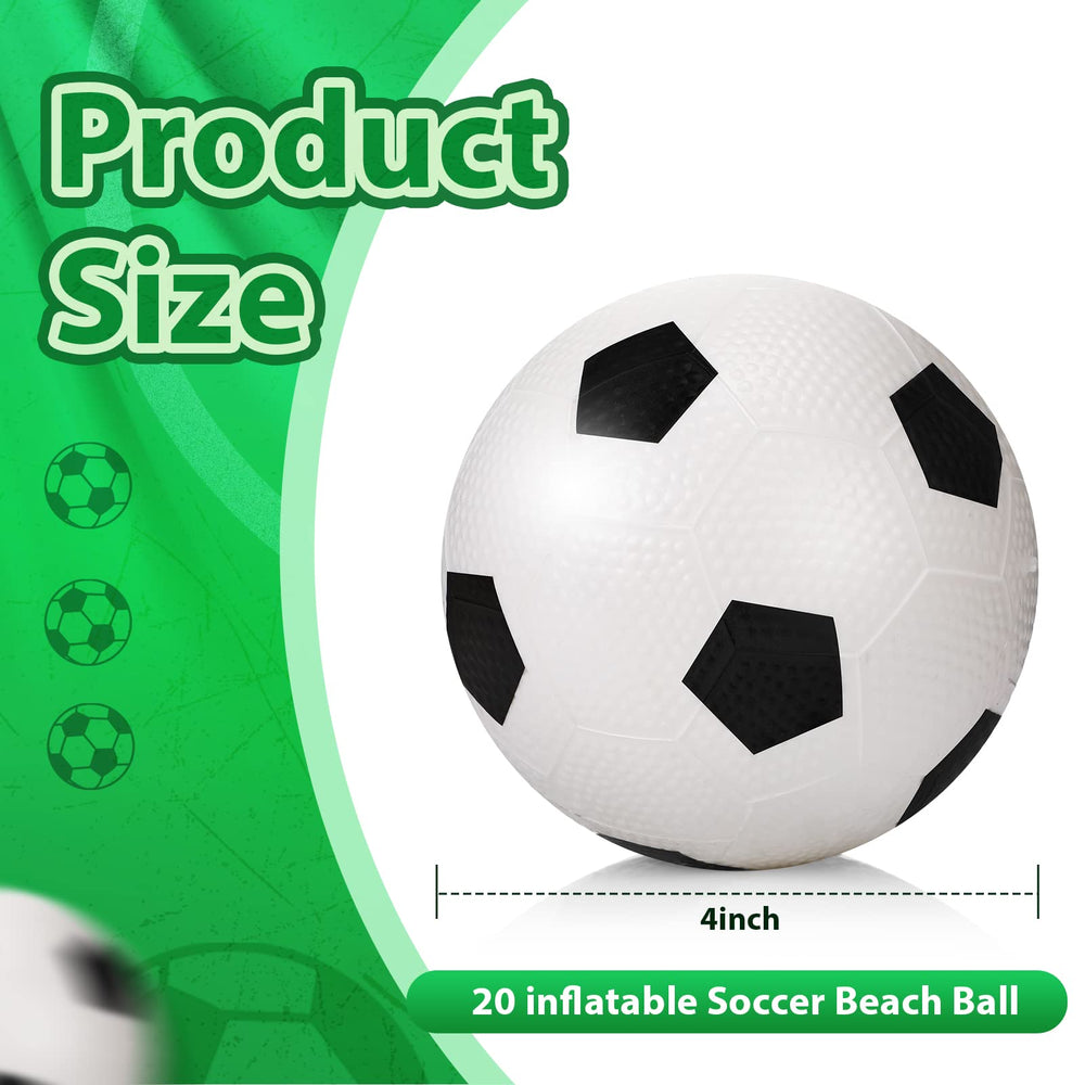 Civaner 4 inch inflatable balls for kids, ideal for pool play.