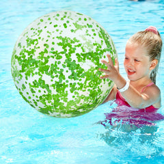 Civaner inflatable pool ball packs away easily for fast storage after events.