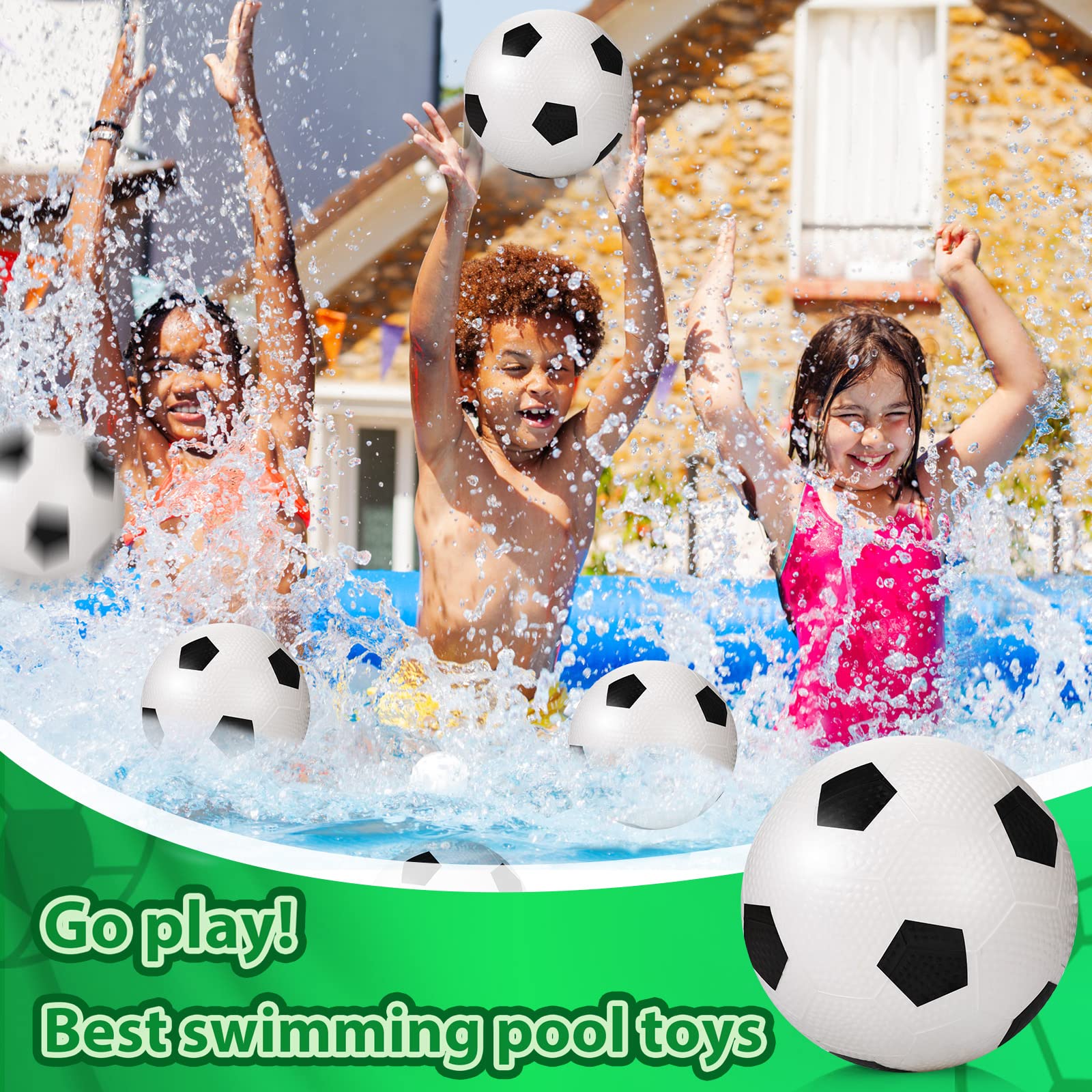 Civaner odorless rubber ball 4 inch, safe and durable for outdoor games.
