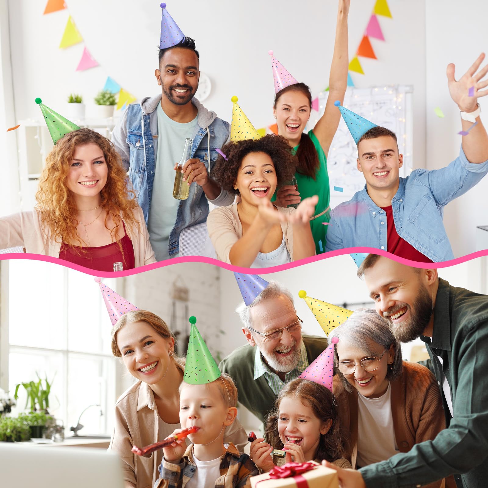 Civaner party-atmosphere-enhancing hats spark conversations and smiles.