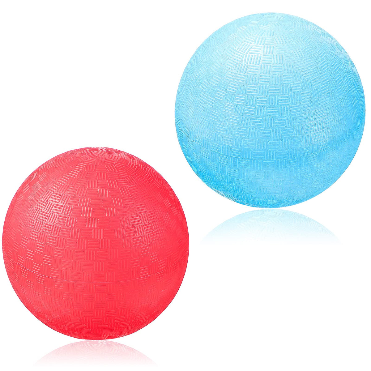 Civaner red dodgeball close-up, ideal for outdoor play.