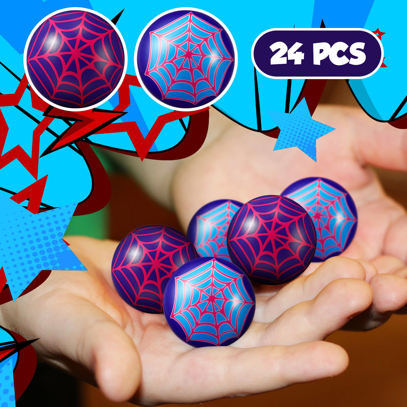Civaner soft foam stress ball, comfortable grip for hands-on play and fidgeting.