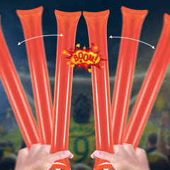 Civaner thunder sticks help coordinate crowd support at games.