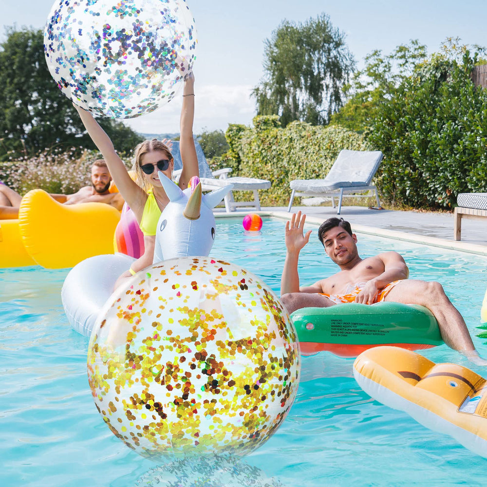 Civaner ball adds festive sparkle to wedding or event decor.