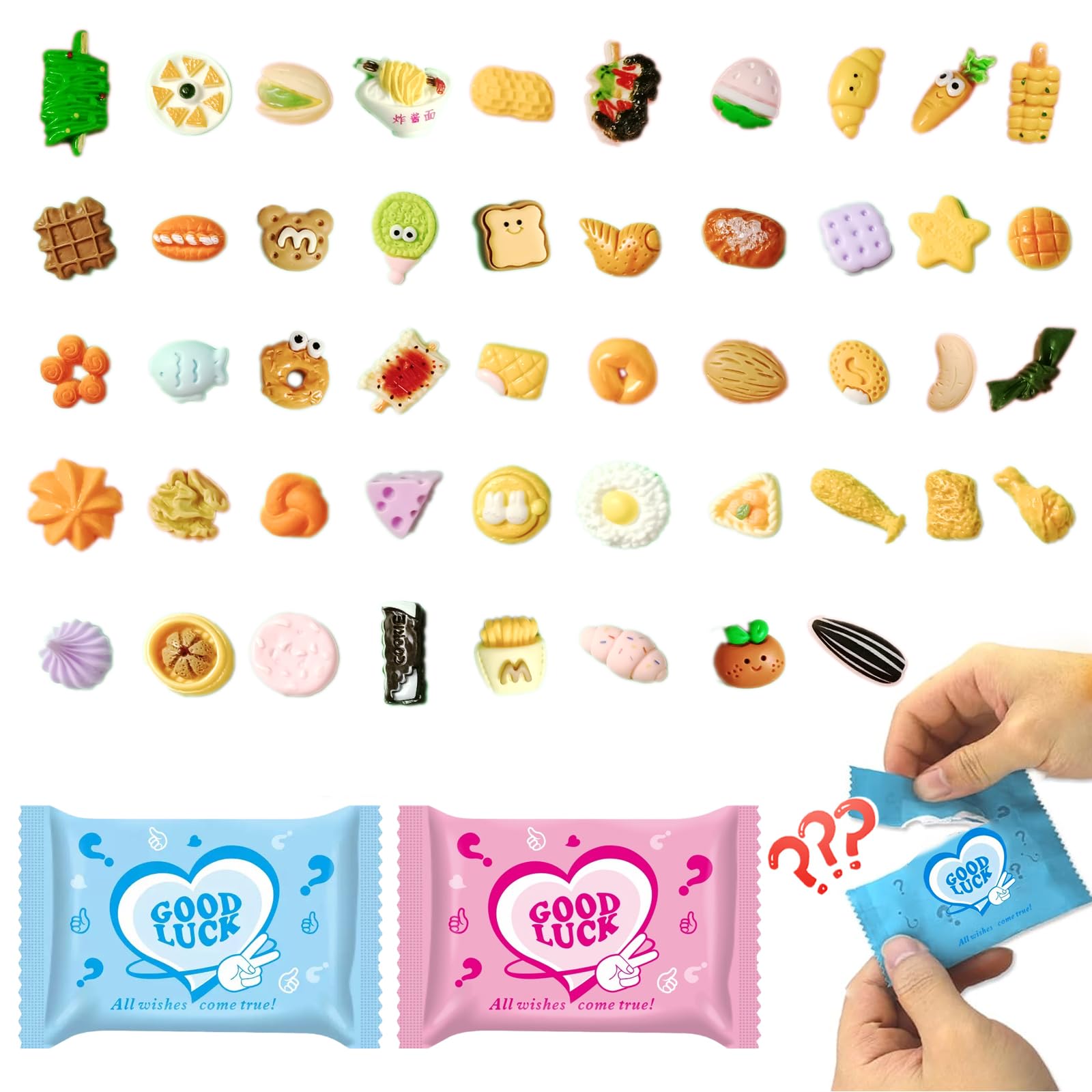 CIYOJA mini food blind bags for kids in a 1:12 scale dollhouse scene