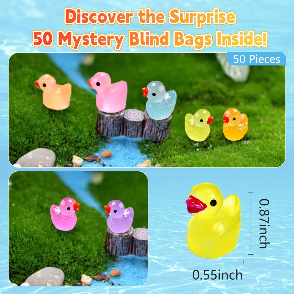 CIYOJA luminous resin ducks inspire creative displays and DIY crafts.