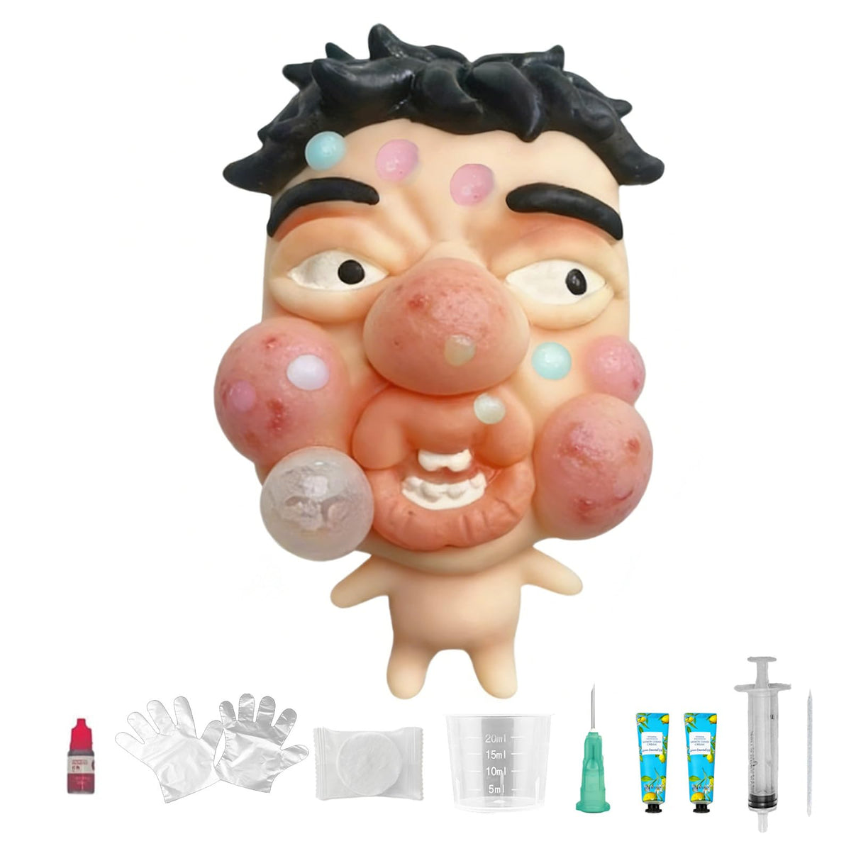 CIYOJA pimple-popper toy large silicone close-up for satisfying squeezes and stress relief.