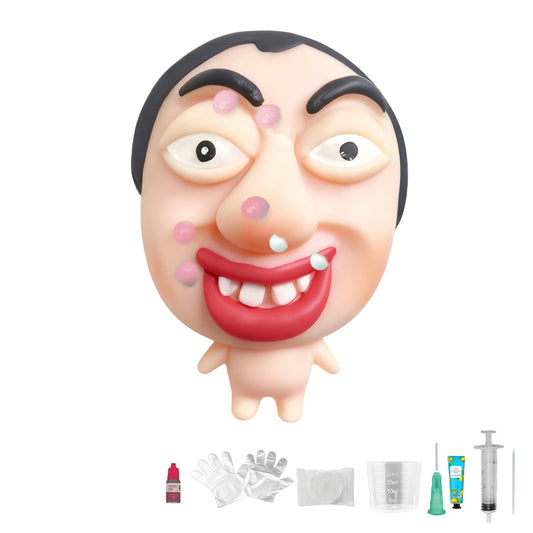 CIYOJA pimple popping toy round-face closeup showing satisfying squish and fidget relief.