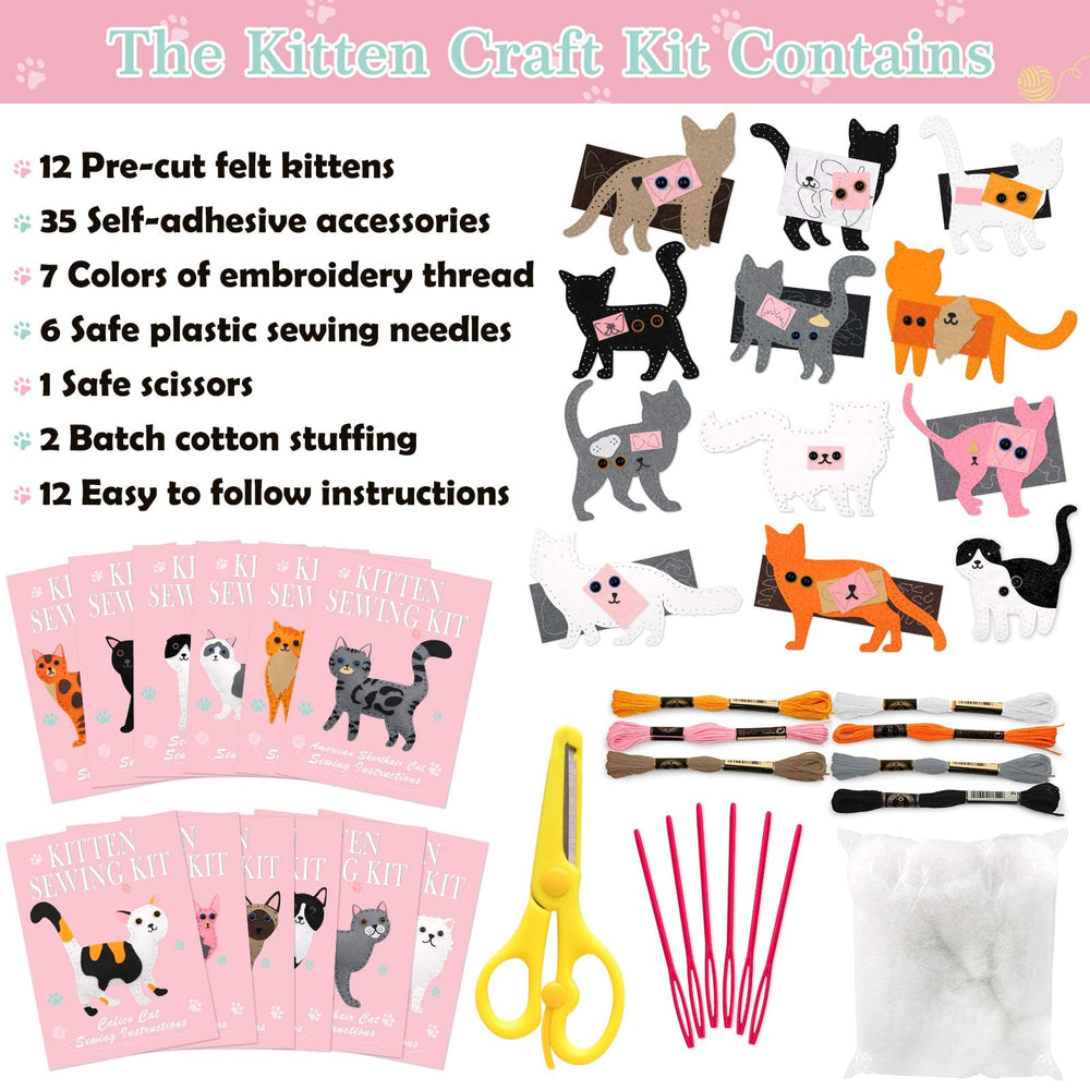 CiyvoLyeen kit contents provide an all-in-one setup for at-home crafts.