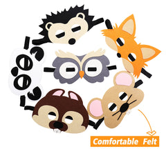 CiyvoLyeen Forest-Friends lion mask offers bold character playtime.