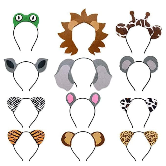 CiyvoLyeen crocodile headband ideal for safari-themed parties