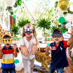 CiyvoLyeen tiger mask energizes dress-up games and group activities.