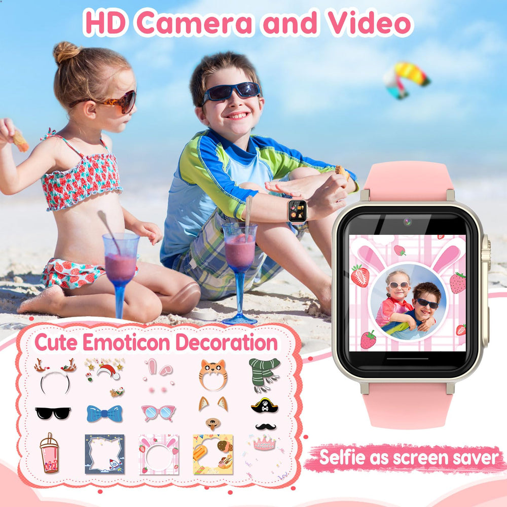 cjc kids smart watch displaying 140 learning cards and stories