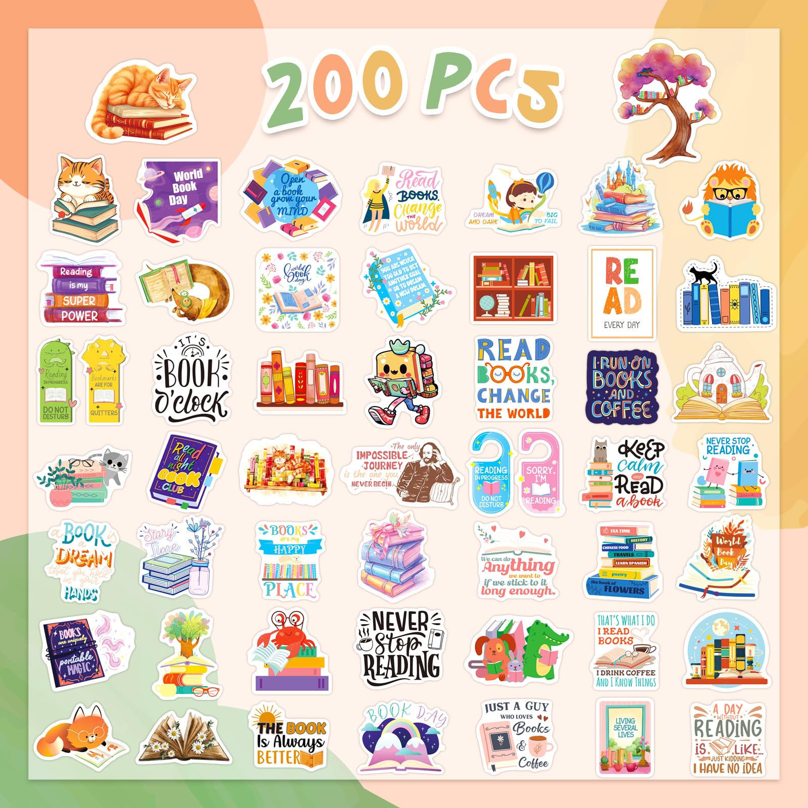 CKXTYNG stickers on notebook for personalizing study notes and classroom ready style.