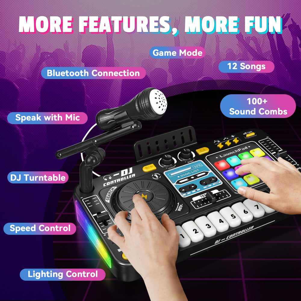 CL FUN DJ Mixer Kids songs and effects for creative exploration