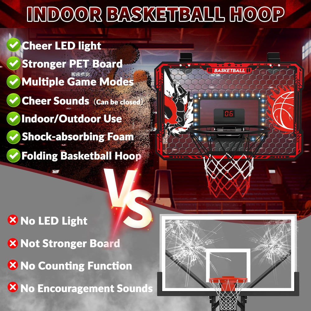 CL FUN three balls and pump included for quick shooting practice.