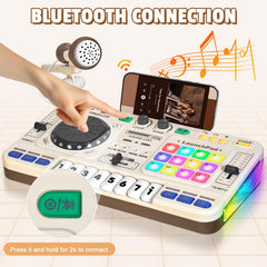 CL FUN sheet music stand supports simple tunes during play.