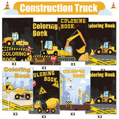Clabby crane coloring book provides colorful scenes to boost focus during art time.