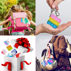 Clanam mini pop bubble squares packaging ideal as party favors and gifts