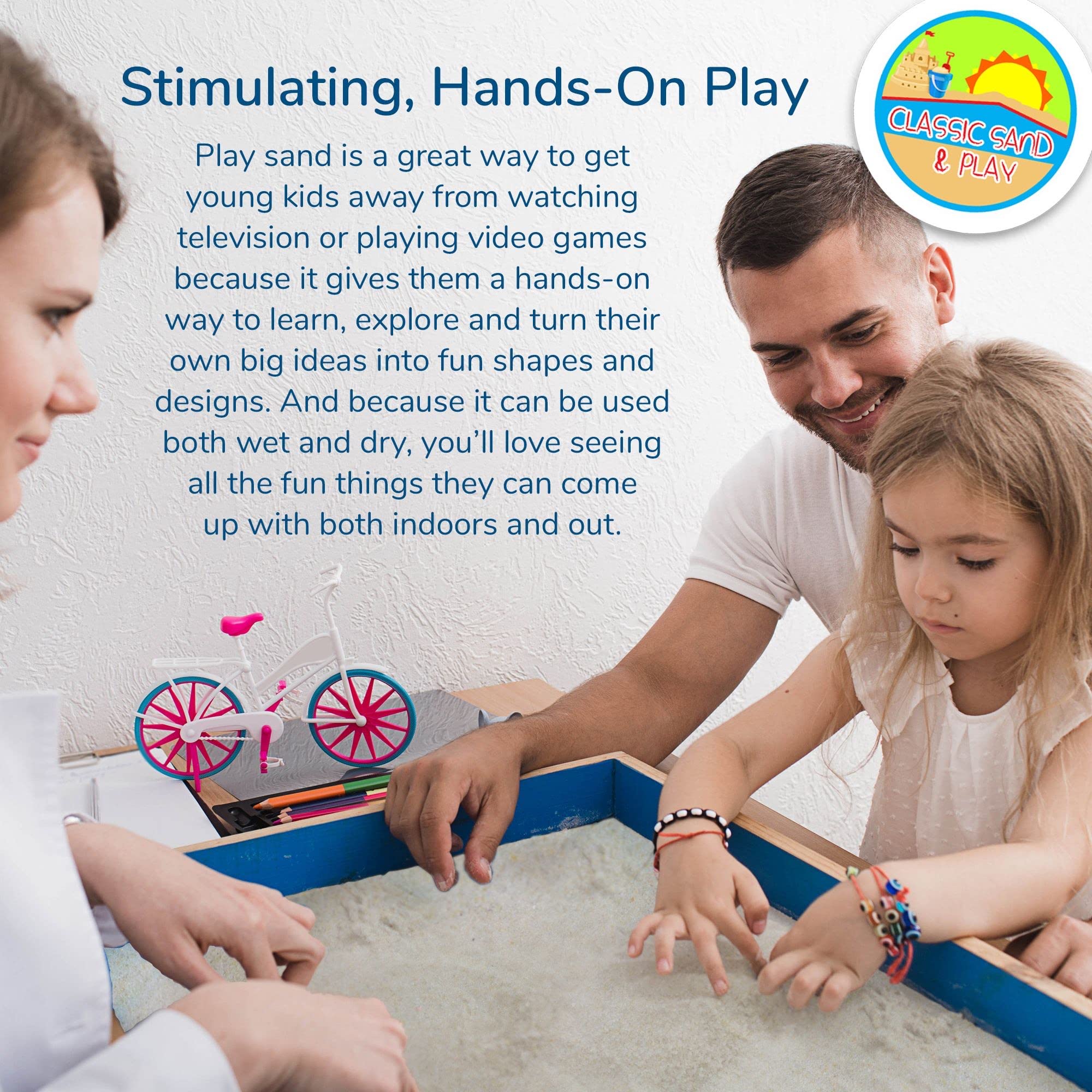 Classic Sand & Play indoor play setup in classroom or home