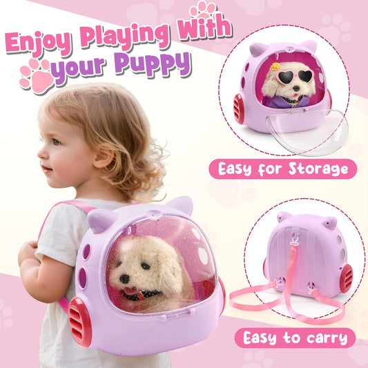 Cleboen robot dog accessories pack adds variety for storytelling and care play.